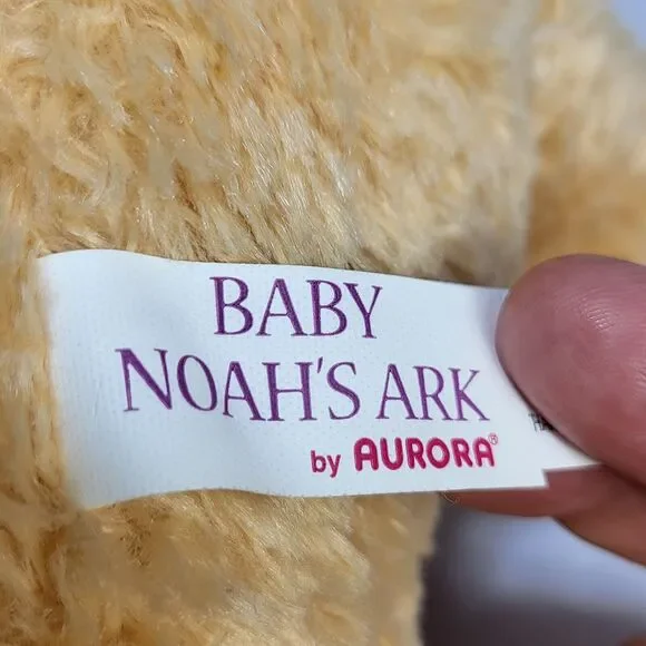 Aurora World Baby Noah’s Ark 10" Tan Horse Stuffed Plush Animal Lovey Toy - Picture 7 of 9